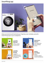 Samsung 7 kg, 5 Star, AI Control, Wi-Fi, Digital Inverter, Motor, Fully-Automatic Front Load Washing Machine (WW70T502NAN1TL, Hygiene Steam, Inox)