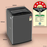 LG 8 Kg 5 Star Smart Inverter Technology Fully Automatic Top Load Washing Machine (2025 Model, T80VBMB4Z, Turbodrum, Auto Prewash, Stainless Steel drum, LED Display,