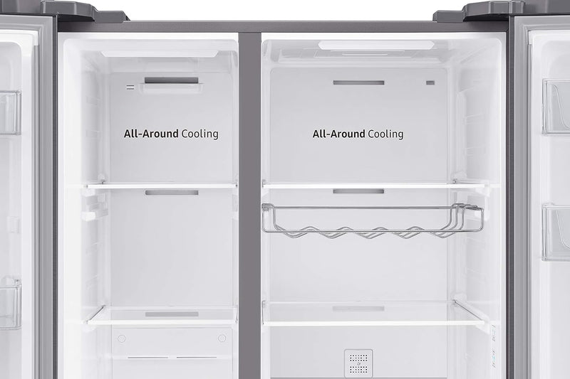 Samsung 700 L SBS Star Inverter Frost Free Side by Side Refrigerator RS72R5011SL RL STNLS(Used Condition)