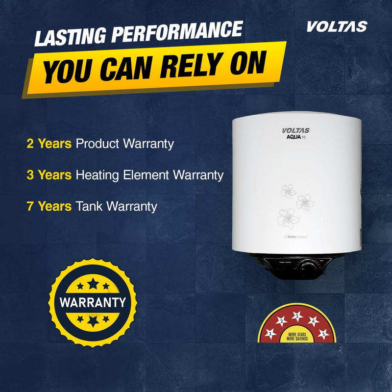 Voltas AquaM 5-Star 25L Water Heater 255VMBWT