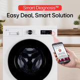 LG 9 Kg 5 Star Wi-Fi, Steam, Inverter Direct Drive Technology, 6 Motion DD, Fully-Automatic Front Load Washing Machine (FHB1209Z4W, Allergy Care, In-Built Heater, Touch Panel, Blue White)