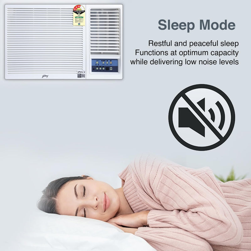 Godrej 1 Ton 3 Star, Turbo Mode Window AC (AC 1T WFC 12UTC3 WWA)