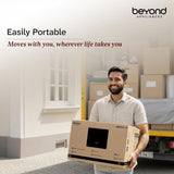 Beyond Appliances Cube 75 BLDC Plug N Play Ductless Kitchen Chimney | 1600 CMH | Auto Clean | 5-Stage Charcoal Activated Filter | Touch Control | 3-way Suction | 45dB Low Noise | Black,CUBE75-BLDC-BLACK(BA-CU-CB-PP-BL-75-CH)
