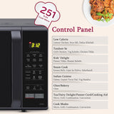 LG 28 L Convection Microwave Oven (MC2846BV, Black, Health Plus Menu, Indian Cuisine, Tandoor Se, Steam Clean & Stainless Steel Cavity)