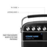 Saregama Carvaan 2.0 Hindi Portable Music Player 5000 Pre-Loaded Songs with Podcast, FM/BT/AUX (Emreld Green/Classic Black)