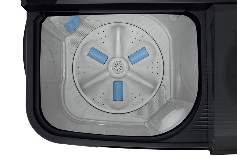 Samsung 8 kg, 5 star, Semi-Automatic Top Load Washing Machine (WT80C4200GG/TL, Air Turbo Drying, Light Gray)