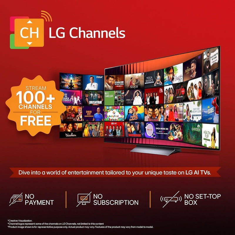 LG 126 cm (55 inches) UA82 Series 4K Ultra HD Smart webOS LED TV (55UA82506LA)