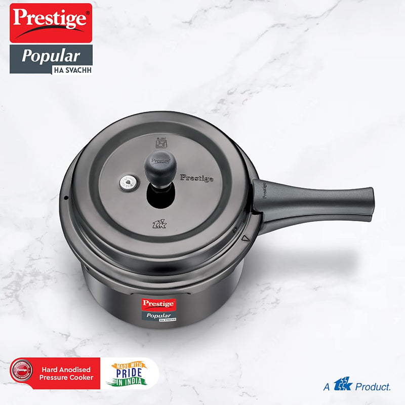 PRESTIGE POPULAR SVACHH HAND ANODISED PRESSURE COOKER 3.0L