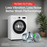 LG 7 Kg 5 Star Steam, Inverter Direct Drive Technology, 6 Motion DD, Fully-Automatic Front Load Washing Machine (FHB1207Z2WB, Dial + Full Touch Buttons & LED Display, Essence White)