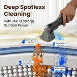 INALSA Carpet Cleaner Machine|Upholstery Cleaner 3 in 1 Function|Wet Spot Cleaner & Stain Remover|Portable Carpet and Upholstery Cleaner, with Replacement Heads, Pet Stain Vacuum (MasterVac Clean)