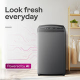 Godrej Smart Choice 7 Kg 5 Star, 5 Years Comprehensive Warranty, AI Tech, Fills Tub At ~0 Water Pressure, Fully-Automatic Top Load Washing Machine (WTEON ALP 70 5.0 FDUN GPGR, Graphite Grey)