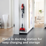 Bosch Unlimited 7 ProAnimal, Cordless Vacuum Cleaner with Rechargeable 3.0 Ah Battery and FlexTube, LED Lighting, 10 Year Motor Warranty, in Tornado Red BCS71PETIN