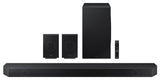 Samsung 656 W 11.1.4 ch (HW-Q990D/XL) Wireless Dolby Atmos Soundbar with Subwoofer, Center/Up/Side Firing Speakers, Surround Sound, Built-in Alexa, AirPlay2, Wi-Fi, Bluetooth, HDMI (Graphite Black)