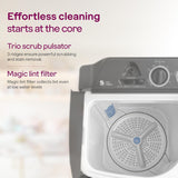 Godrej 7 Kg 5 Star, Active Soak Technology, 370 W PowerMax Wash For Heavy Laundry Wash, Toughened Glass Lid, Semi Automatic Top Load Washing Machine (WS EDGE CLS 70 5.0 PN2 GPGR, Graphite Grey)