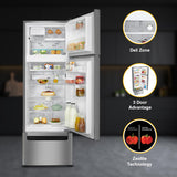Whirlpool 270 L(313D) Frost Free Triple-Door 5 Star Refrigerator(Fp 313D Protton Roy Alpha Steel(Z), Double Door Refrigerator Space)
