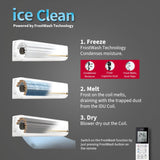 Hitachi 2 Ton Class 3 Star, 4-Way Swing, ice Clean, Xpandable+, Inverter Split AC (100% Copper, Dust Filter, 3400SXL RAS.G322PCBISS, White)