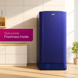Godrej 183 L 2 Star Direct Cool Single Door Refrigerator (RD R190B WRF NY BL, Navy Blue)