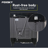 Foxsky 7.0 kg 5 Star Semi-Automatic Top Loading Washing Machine Appliance (2024 Model, Powerful Motor, Effective Wash Pulsator, 1370 RPM & Castors)(Aqua Wash 7.0KG)