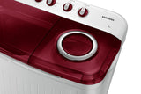 Samsung 8 kg, 5 star, Semi-Automatic Top Load Washing Machine (WT80C4000RR/TL, Air Turbo Drying)
