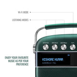 Saregama Carvaan 2.0 Hindi Portable Music Player 5000 Pre-Loaded Songs with Podcast, FM/BT/AUX (Emerald Green)