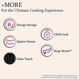 LG 28 L Convection Microwave Oven (MC2846BV, Black, Health Plus Menu, Indian Cuisine, Tandoor Se, Steam Clean & Stainless Steel Cavity)