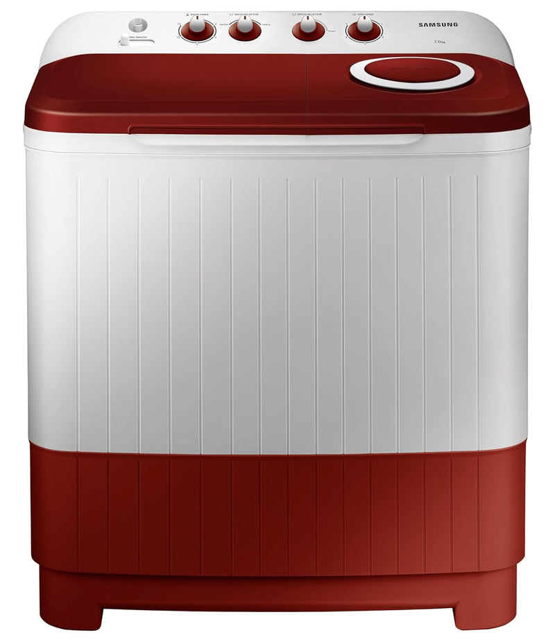 Samsung 7 kg, 5 Star, Semi-Automatic Top Load Washing Machine (WT70C3000RR/TL, Air Turbo Drying)