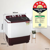 LG 10.5Kg Semi Automatic Top Load Washing Machine, P1015ASRAZ