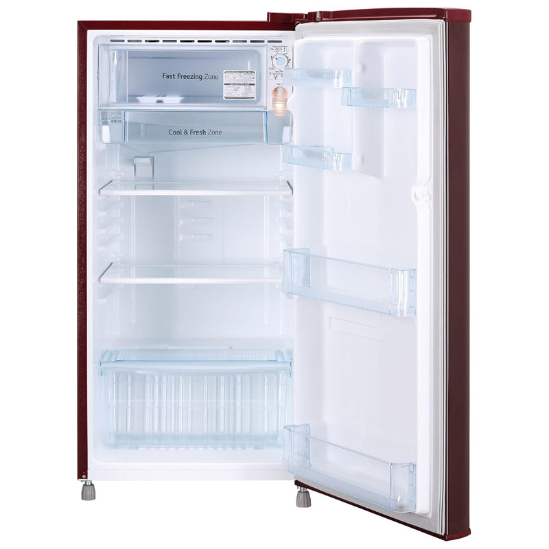 LG 185 L 4 Star Direct-Cool Inverter Single Door Refrigerator (GL-B199OSEY)