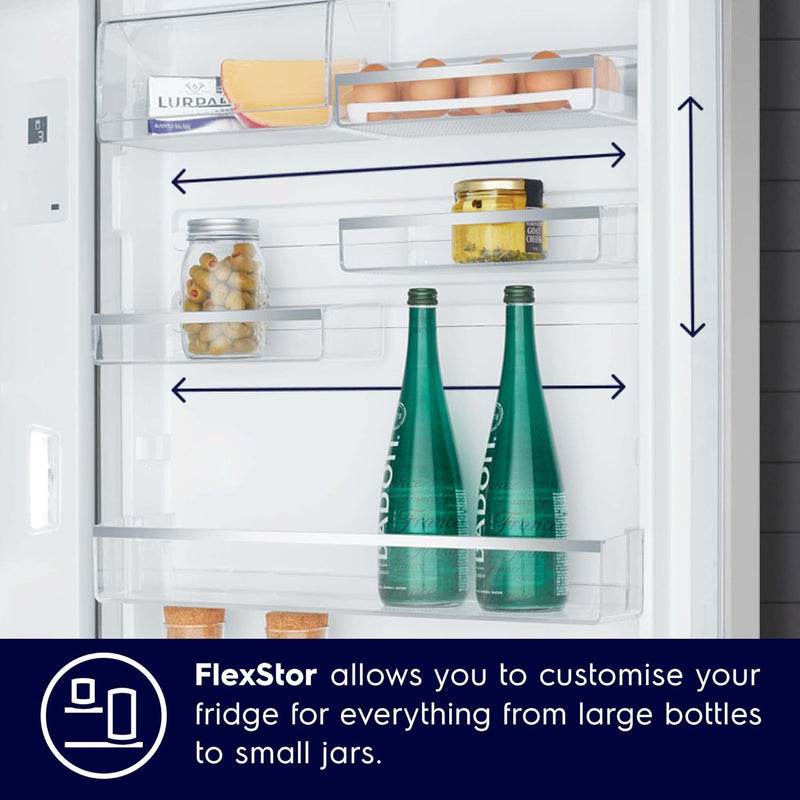 Electrolux 529L Frost Free Inverter Double Door Refrigerator, Bottom Freezer, TasteLockAuto & TasteGuard Technology, Stainless Steel, UltimateTaste 500, EBE5302C-S | Open Box like New |