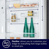 Electrolux 573L Frost Free Inverter Double Door Refrigerator, Top Freezer, TasteLockAuto & TasteGuard Technology, Arctic Silver Steel, UltimateTaste 500, ETE5700C-A | Open Box like New |