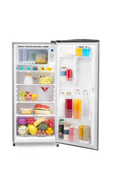 Voltas Beko, A Tata Product 183 L, 2-Star Single Door Direct Cool Refrigerator with Fresh Box Technology (RDC215C / 2S0XIR0M0000GO, Hairline Silver)