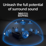 Sony Bravia Theatre Bar 9 (HT-A9000) with 360 Spatial Sound Mapping,IMAX,Dolby Atmos/DTSx Premium Soundbar Home Theatre System for TV(Hi Res,360 RA,Voice Zoom3,8K/4K HDR,HDMI eArc,Bluetooth),Black
