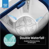 Voltas Beko, A Tata Product 8.5 Kg 5 Star Semi-Automatic Top Loading Washing Machine (2024 Model, WTT85UHA/OK5I0I0W01, Blue, Air Dry & Pulsator wash technology)