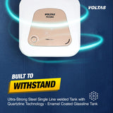 Voltas 10 L Storage Water Geyser (Magna 10L, White) 105SPBWT