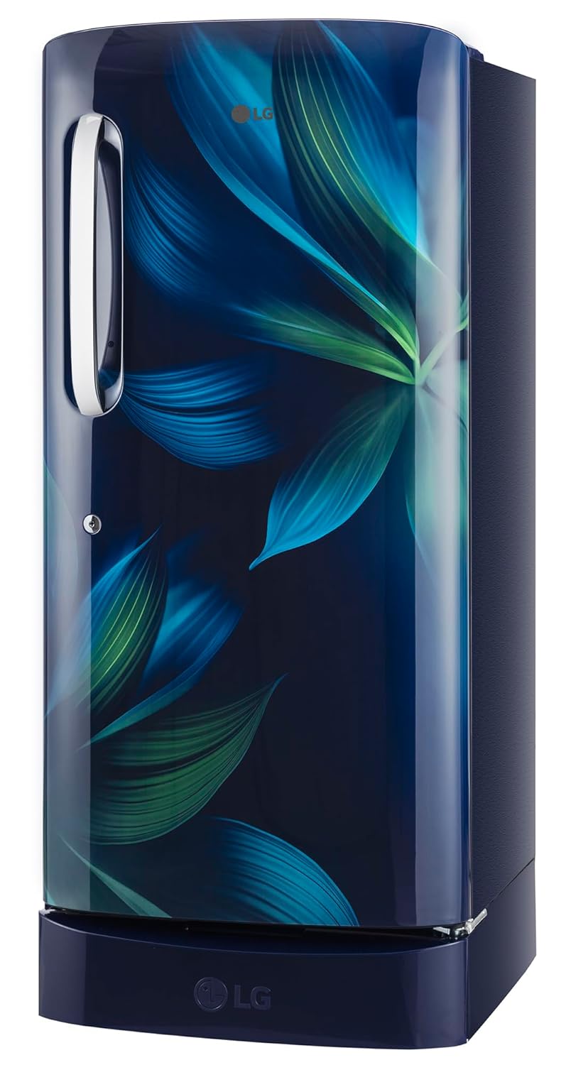 LG 210 L, 5 Star, Direct Cool, Smart Inverter Compressor, Single Door Refrigerator(GL-D231ABAU)