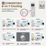 LG 1 Ton 5 Star DUAL Inverter Split AC ( US-Q14YNZE, White)