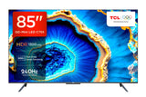TCL 215 cm (85 inches) 4K Ultra HD Smart QD-Mini LED Google TV 85C755 (Black)