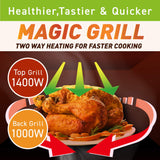 Panasonic 27L Convection Microwave Oven(NN-CT645BFDG,,Black Mirror, 360° Heat Wrap, Magic Grill)