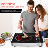 Inalsa 2200 W Induction Cooktop Touch Panel (Black, InfraChef 2200 Infrared Cooktop)