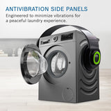 Bosch 10.5/6 KG Inverter Fully Automatic Front Load Washer Dryer (2025 Model, WNA2E4UCIN, 1400 RPM, 14 Wash Programs, LED touch display, Wash & Dry in 60 Mins, Cast Iron Grey)