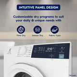 Electrolux 7.5KG Fully Automatic Vented Clothes Dryer Machine, Reverse Tumbling, Smart Sensors, Colour Care, Drying Only - No Washing Function, White, UltimateCare 300, EDV754H3WB