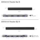 Sony New Launch Bravia Theatre Bar 8 Premium Soundbar Home Theatre System for TV with 360 Spatial Sound Mapping, HDMI, IMAX, Dolby Atmos/DTSX(HT-A8000) -Black