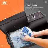 White Westinghouse 7.5 kg 3D Wash Semi Automatic Top Loading Washing Machine (SFW7500/ BLACK/ 2023)
