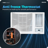 Voltas 1.5 ton 2 Star Fixed Speed Window AC (2026 Model,Copper, Anti Dust Filter, 2-way Swing, Memory Restart, Sleep Mode (182FS PRISM, White)