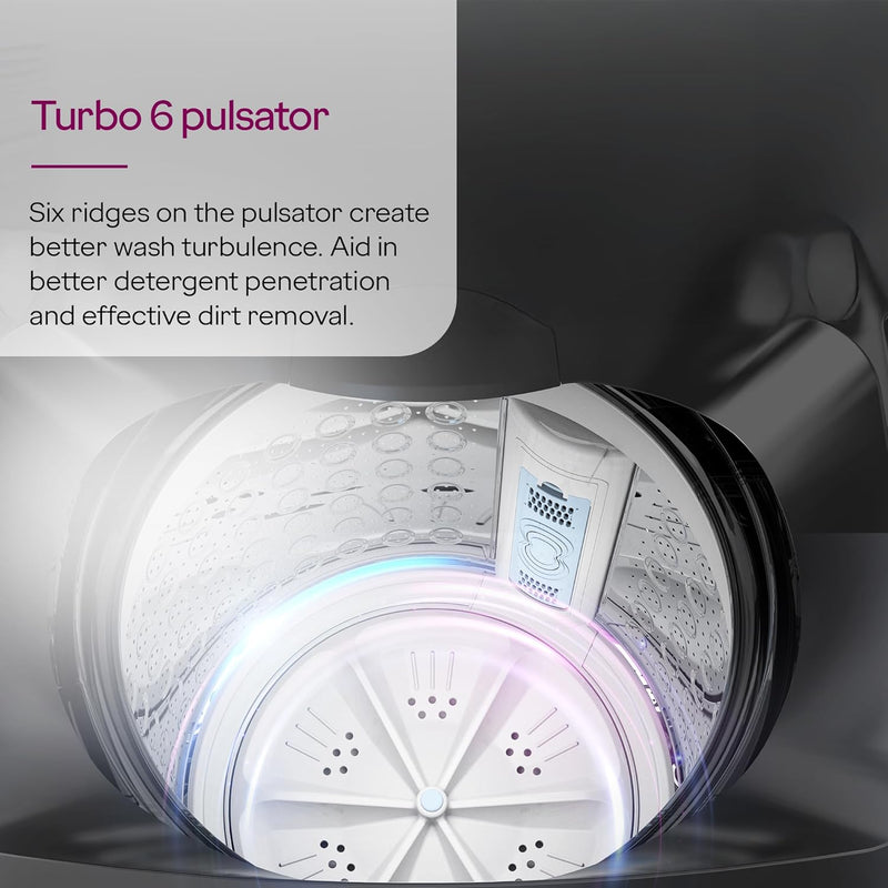 Godrej Smart Choice 7 Kg 5 Star, AI Tech, Fabrisafe Steel Drum, Magic Lint Filter, Fills Tub At ~0 Water Pressure, Fully-Automatic Top Load Washing Machine (WTEON ALP 70 5.0 FDUN GPGR, Graphite Grey)