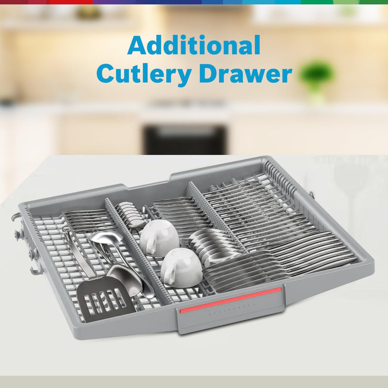IFB 15 Place Settings with DeepClean® Technology Freestanding Dishwasher (Neptune VX15, Dark Silver, 70° Hot Water Wash with Hygienic Steam Drying, Perfect for Indian Utensils)