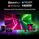 TOSHIBA 215 cm (85 inches) C450NP Series 4K Ultra HD Smart Google QLED TV 85C450NP (Black)