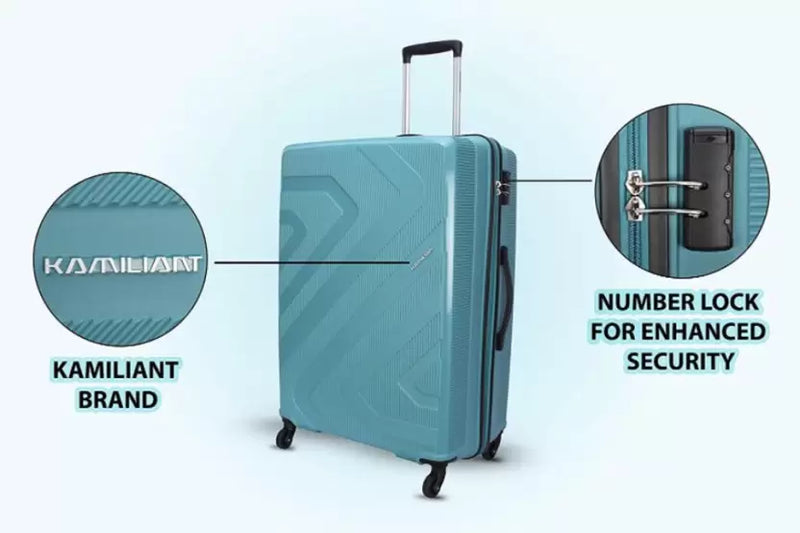 Buy Kamiliant by American Tourister Kam Kiza Sp 3Pcset Ash Blu