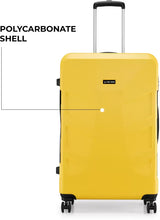 STAR BROOK SHIELD YELLOW TROLLY BAG 28 INCH