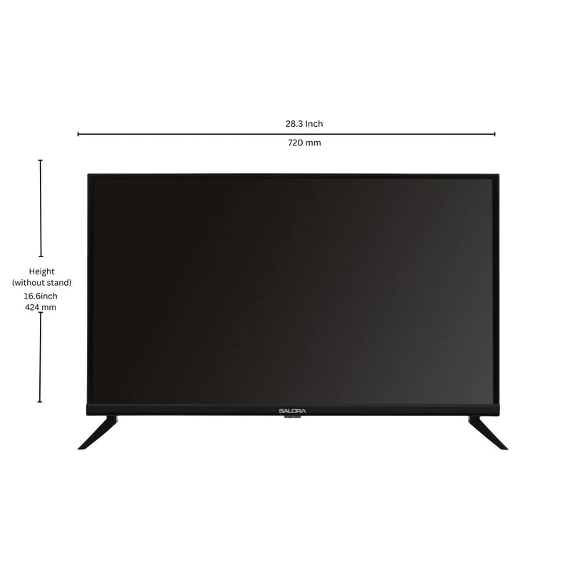 Salora 80 cm (32 Inch) HD Ready LED Smart TV Black (SLV 4324 SF)